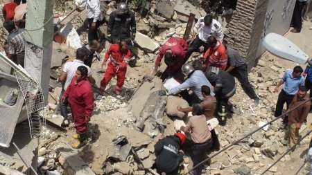 انفجار گاز در بهشهر یک کشته و سه مجروح داشت