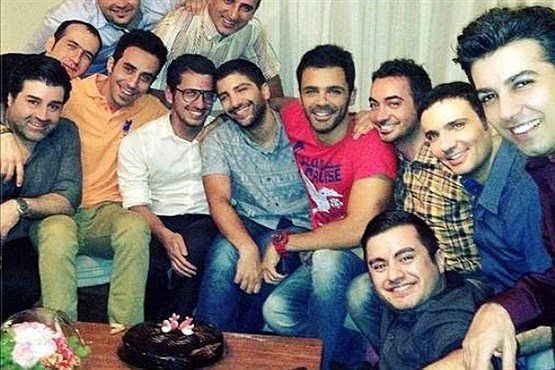 شب تولد سیروان با ستاره ها /عکس