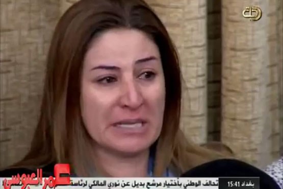 گریه نماینده عراق را امان نداد