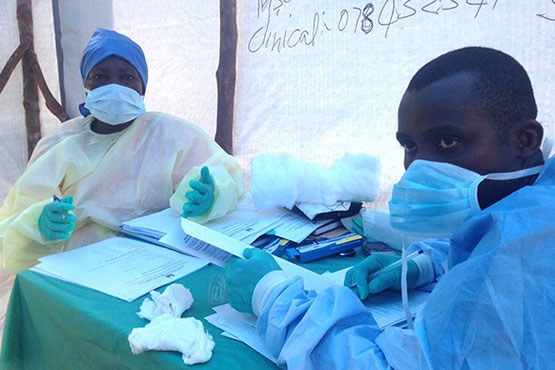 پزشک سازمان ملل به ابولا مبتلا شد