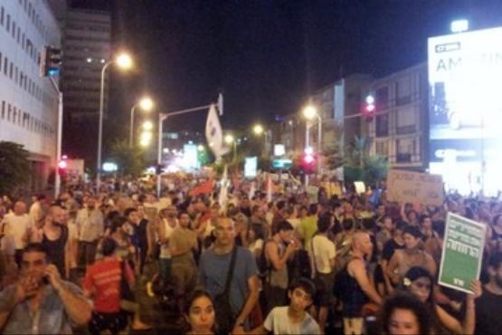 آغاز اعتراضات خیابانی در تل آویو علیه نتانیاهو