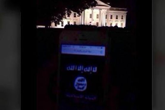 هراس آمریکا از نمایش پرچم داعش در برابر کاخ سفید