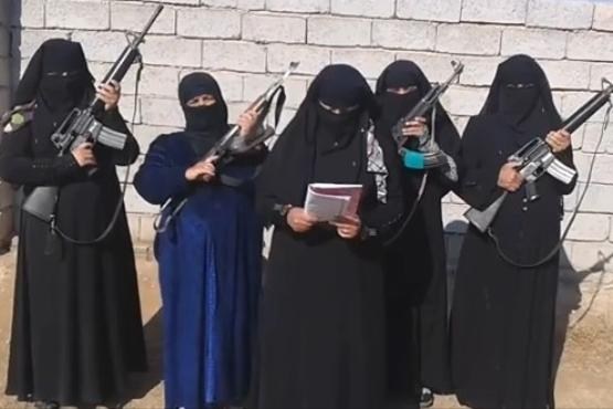 سران داعش زنان خود را به سوریه می ‌فرستند