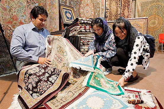 افتتاح بیست و سومین نمایشگاه فرش دستباف ایران
