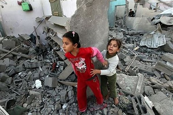 ویرانی های غزه، لکه ننگ برای جامعه بشری است