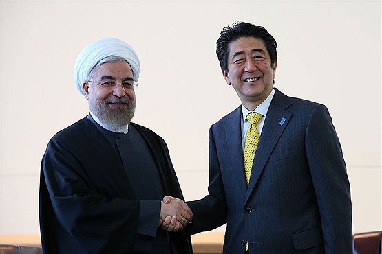 دیدار نخست وزیر ژاپن با رییس جمهور