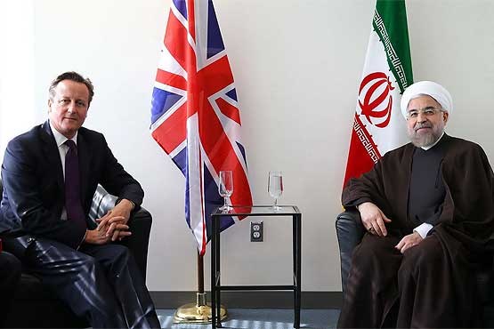 دیدار نخست وزیر انگلیس با روحانی در نیویورک
