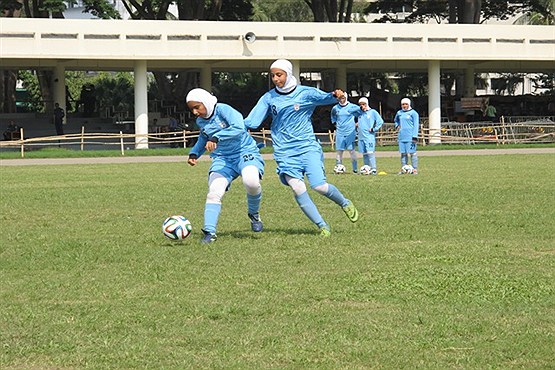 شکست وحشتناک دختران فوتبالیست ایران مقابل کره جنوبی!