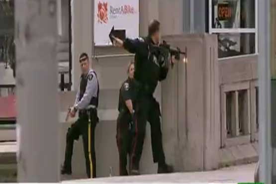 تیراندازی فرد مسلح به دو پلیس در کانادا