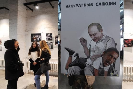 «زورآزمایی پوتین و اوباما» در مسکو+ تصاویر