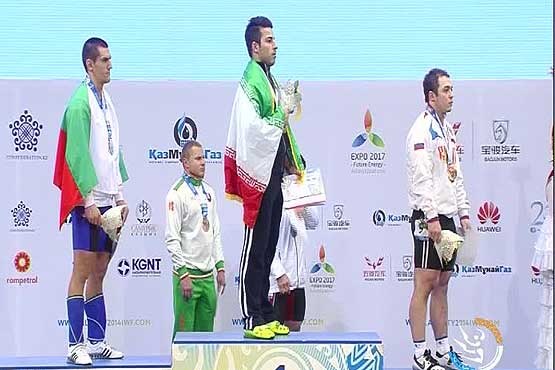 اولین مدال کاروان وزنه برداری ایران در مسابقات جهانی