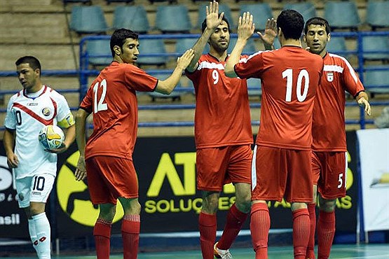 ایران برترین تیم فوتسال آسیا لقب گرفت
