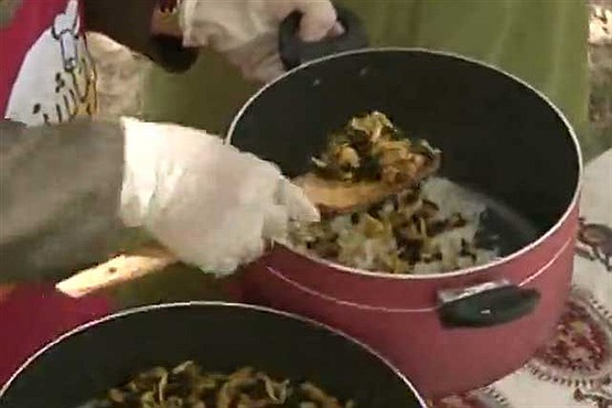آموزش آشپزی: کشمش پلو با گردو