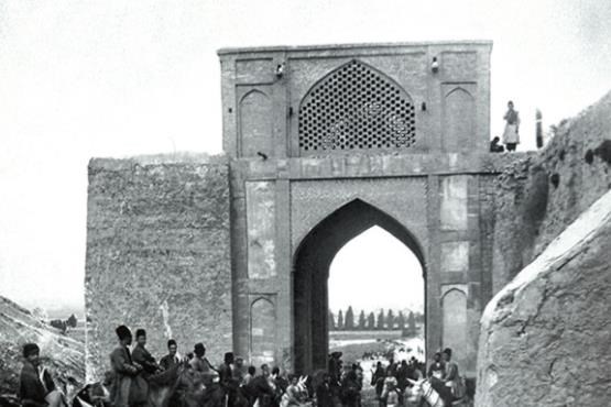دروازه قرآن شیراز در دوره قاجار/ عکس