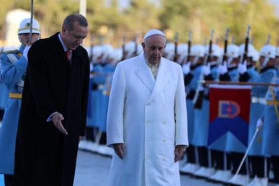 مسیحیان خاورمیانه، دستورکار پاپ فرانسیس در ترکیه