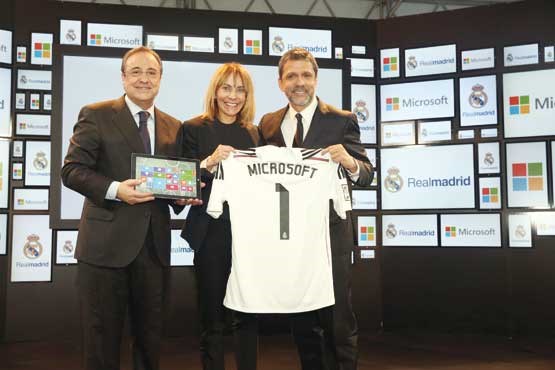 مایکروسافت حامی مالی جدید باشگاه رئال مادرید