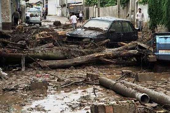 خسارت توفان به خانه های مازندران