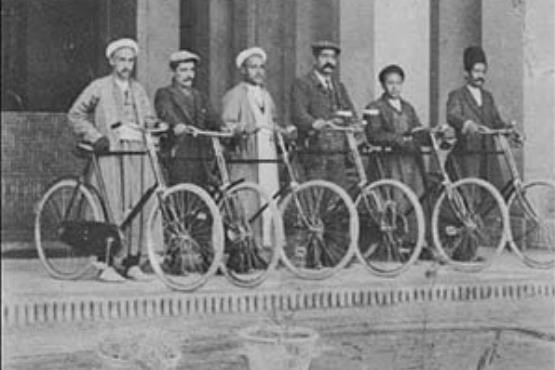 مقررات دوچرخه سواری در تهران قدیم