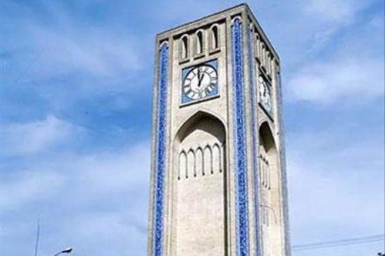 اولین ساعت شهری در ایران/ عکس