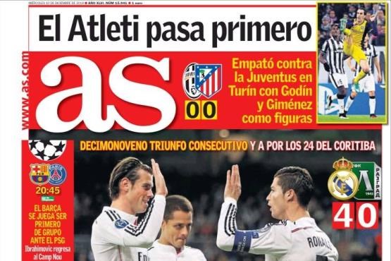 صفحه نخست روزنامه‌های ورزشی امروز اسپانیا+عکس