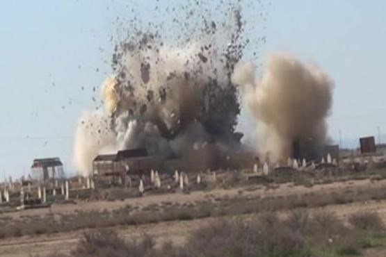 داعش 2 مرقد را در عراق منفجر کرد