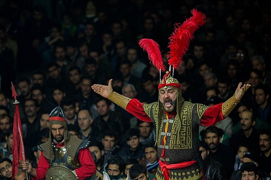 اجرای بزرگترین مراسم تعزیه خوانی در زنجان