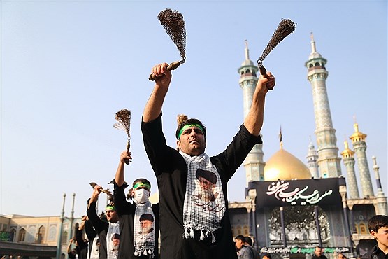 مراسم عزاداری شهادت امام رضا (ع) در قم