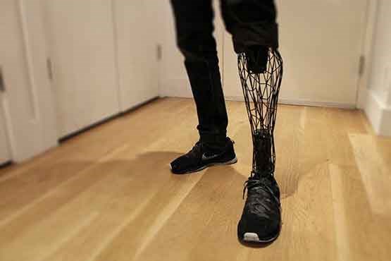 پاهای چاپی برای ورزشکاران معلول + عکس