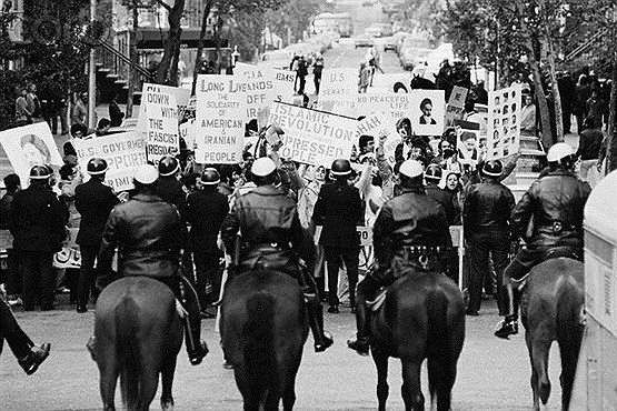 تظاهرات ضد پهلوی در واشنگتن و نیویورک/ عکس