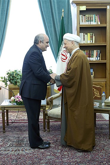 دیدار سفیر روسیه با هاشمی رفسنجانی