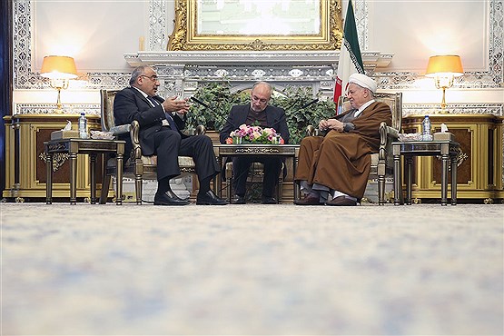 دیدار وزیر نفت عراق با هاشمی رفسنجانی