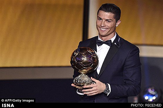 کریستیانو رونالدو برای سومین بار مرد سال فوتبال جهان شد