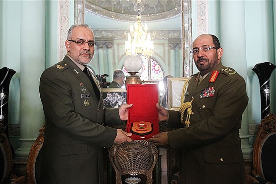 دیدار رییس دانشکده دفاع ملی عمان از دانشگاه جنگ
