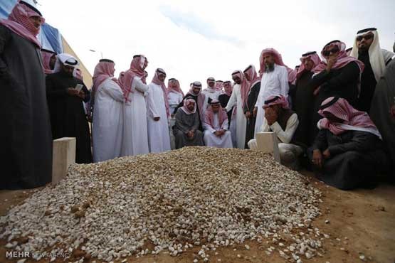 قبر ملک عبدالله پادشاه سعودی + عکس