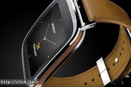 ساعت هوشمند ZenWatch ایسوس با یک هفته شارژ باتری