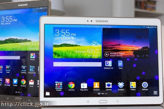 درز مشخصات Galaxy Tab S Pro در گوگل پلی