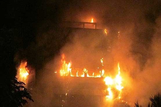 آتش​سوزی در هتل عباسی و بازار هنر اصفهان
