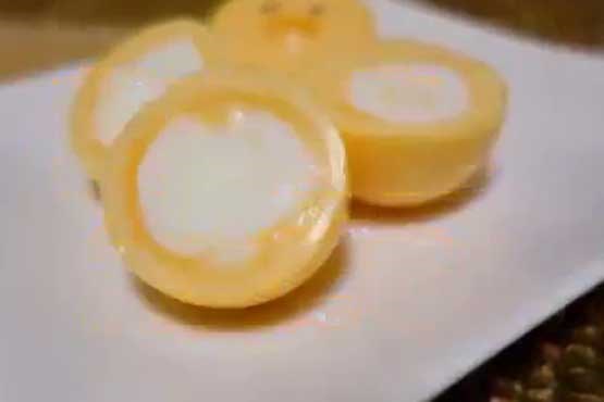 تخم مرغ پخته ای به شکلی دیگر