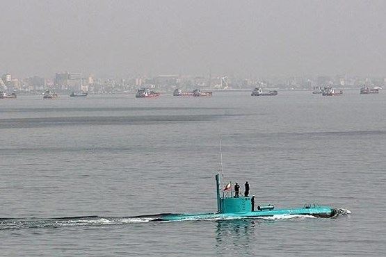 پرتاب موشک کروز توسط زیردریایی ایرانی در تنگه هرمز