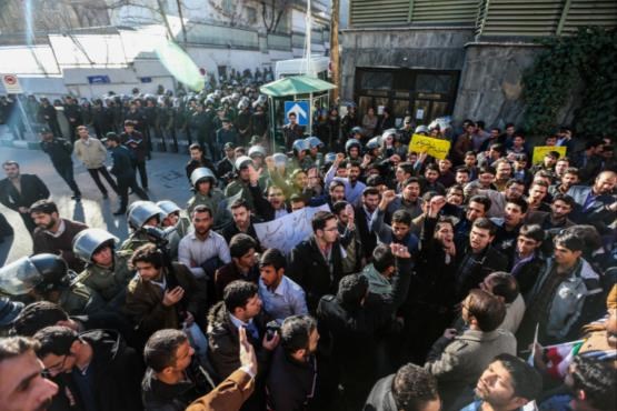 اعتراض دانشجویان ایرانی به قتل 3 دانشجو در آمریکا
