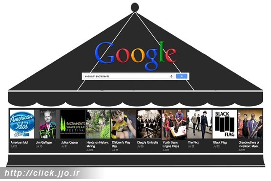 ویژگی carousel در اپلیکیشن جستجوی موبایل گوگل