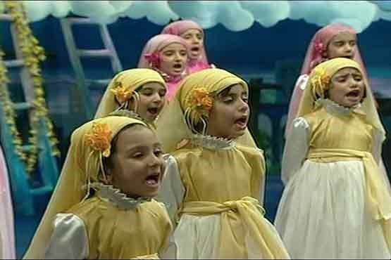 اجرای کودکانه سرود ایران ای مرز پر گهر
