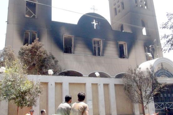 داعش دو کلیسای سوریه را سوزاند
