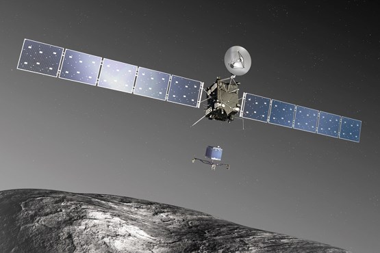 ماموریت رزتا برای فرود کاوشگر فیله روی یک دنباله‌دار