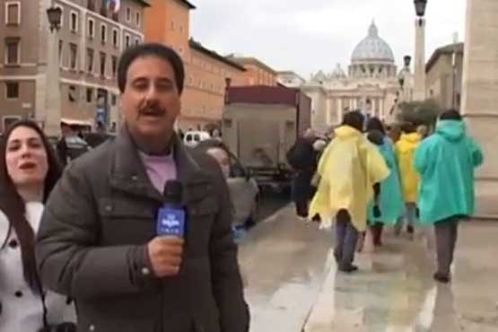 شوخی ایتالیایی ها با خبرنگار ایرانی