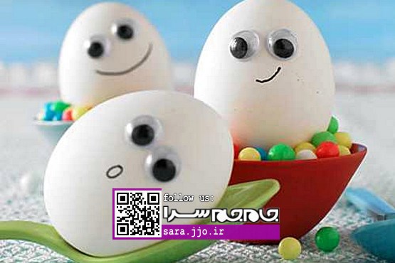 هنرنمایی با تخم‌مرغ برای تزئین سفره هفت‌سین [+عکس]