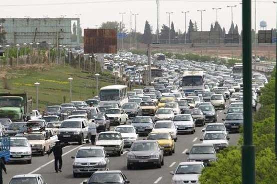 بیداد ترافیک در برخی جاده های کشور