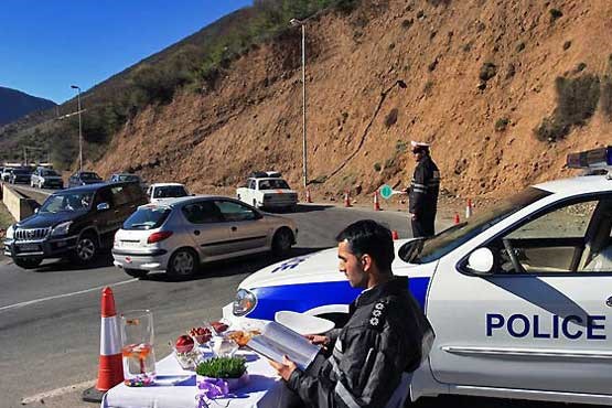 تمهیدات ویژه پلیس برای مدیریت ترافیکی ۱۳ و ۱۴ فروردین