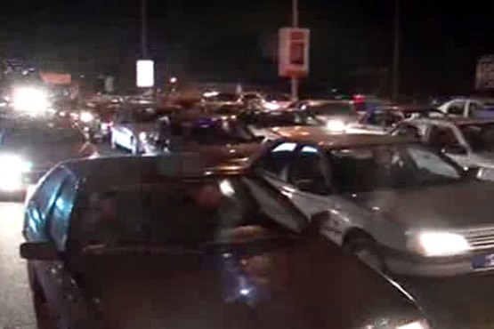 سنگین ترین ترافیک در بازگشت به تهران
