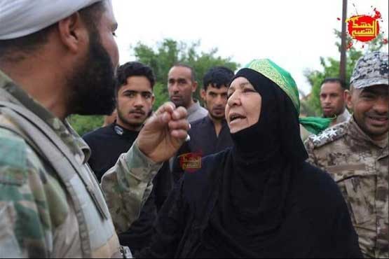 زن عراقی جان ۵ سرباز را نجات داد + عکس